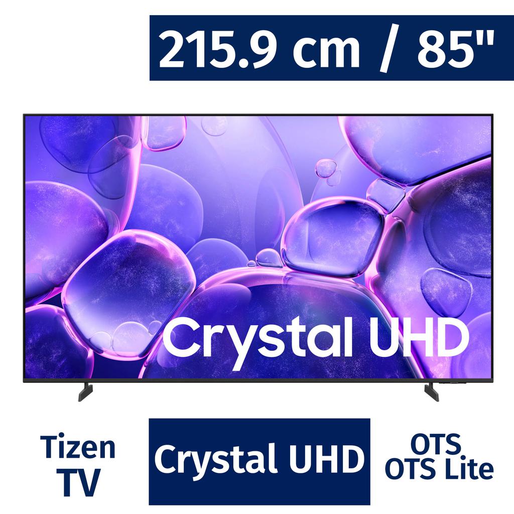 Samsung 215.9 cm / 85" Inches Smart Tizen 4K LED UHD TV UN85U8000FFXZA-498265 ebuystt