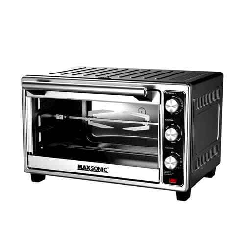 Maxsonic Elite Toaster Oven with Frying and Roasting Functions 22 L / MAX-TO22AF - combines frying and roasting functions in one appliance. With a capacity of 22 L, it has the ideal size for preparing delicious meals for the whole family - 459486