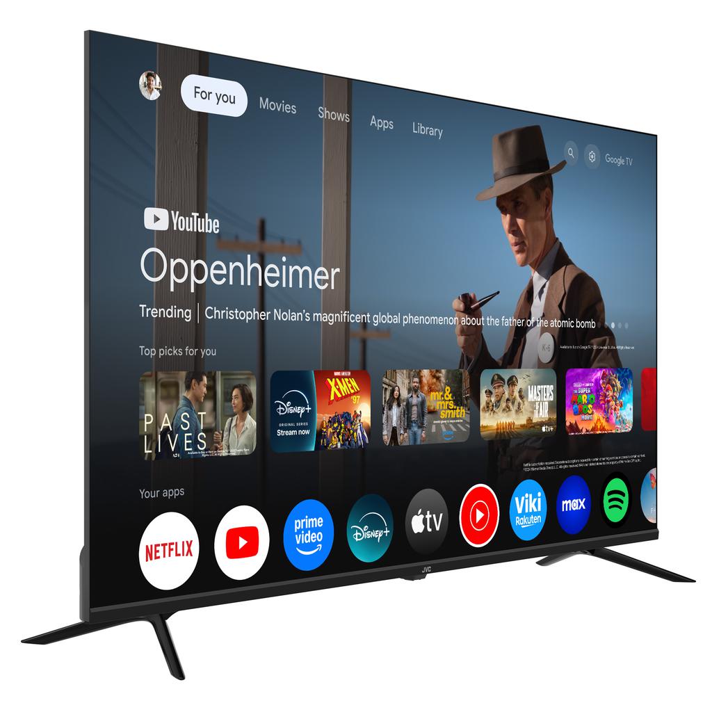 JVC 50 INCH Smart TV Android LED 4K Ultra HD LT-50KC607 This Android TV offers thousands of movies, shows, and games from Google Play, YouTube and your favorite apps-417864 Hannah's Variety Store