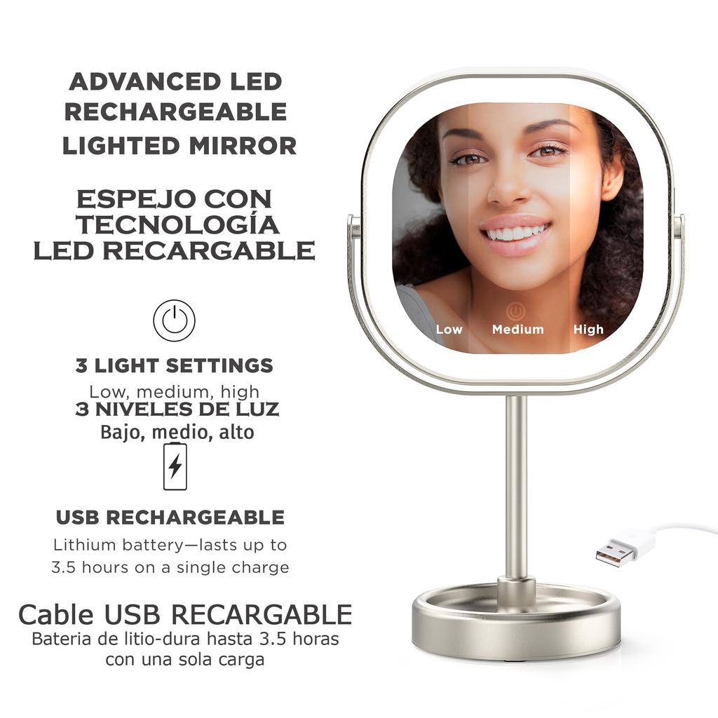 Conair LED Lighted Mirror -485596 ebuystt