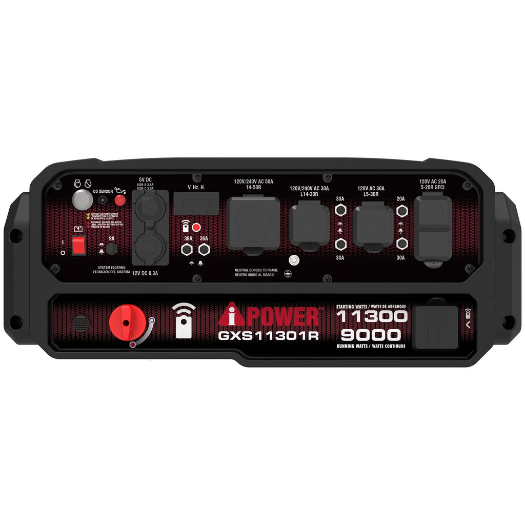 A-iPower Portable Generator with Remote Control and Carbon Monoxide Sensor-482038 ebuystt