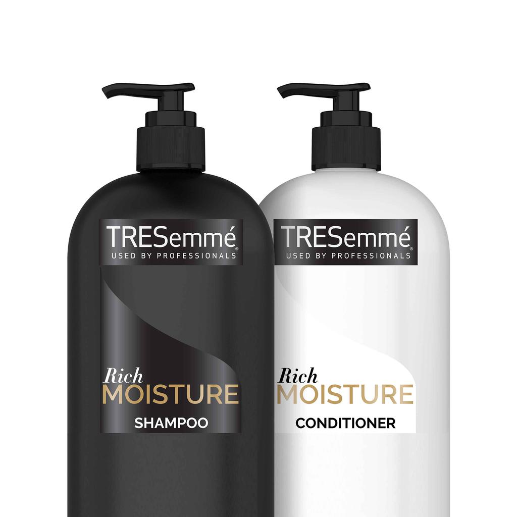 TRESEMMÉ Rich Moisture Shampoo and Conditioner 1.18 L / 40 oz - 15297 ebuystt