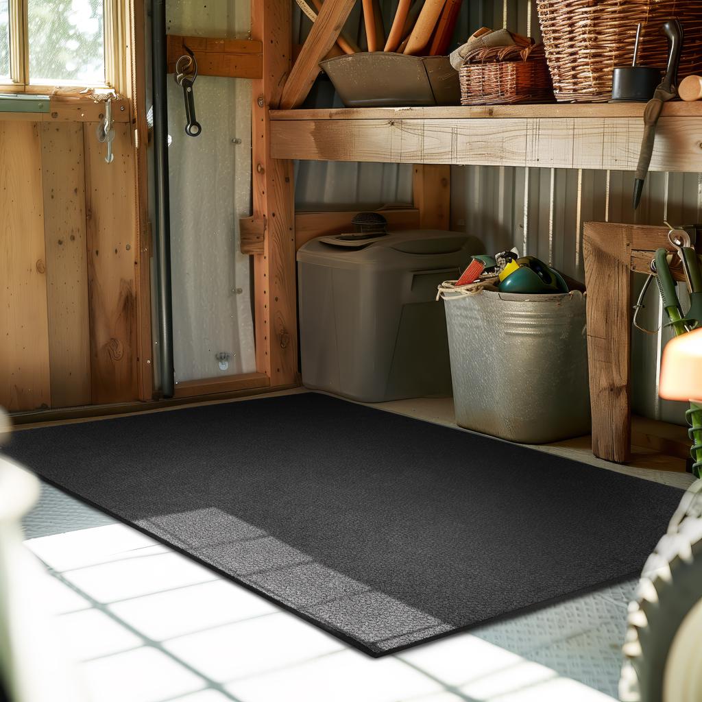 MOHAWK HOME Recycled Rubber Mat 91.44 cm x 121 cm / 36" x 48" - 486332 ebuystt