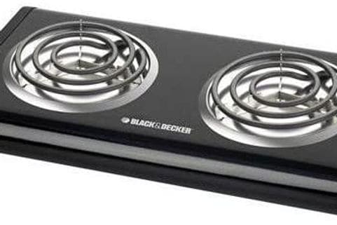 BLACK DECKER DB1002B PORTABLE DOUBLE BURNER BNDCJ652 ebuystt