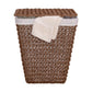 Seville Classics Handwoven Laundry Hamper with Durable Steel Frame -503345 ebuystt