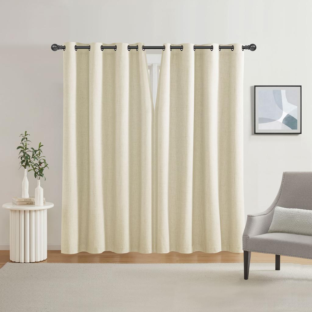 Thermaguard Blackout Curtains 2 Units / 132 cm x 213 cm / 52" x 84" ebuystt