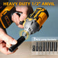 WORKSITE Brushless Cordless Impact Wrench 1/2 Inch 20V High Torque 4.0Ah Battery 280 ft-lbs(380 Nm) Impact Gun Tools No.CIW336 Worksite Power Tools