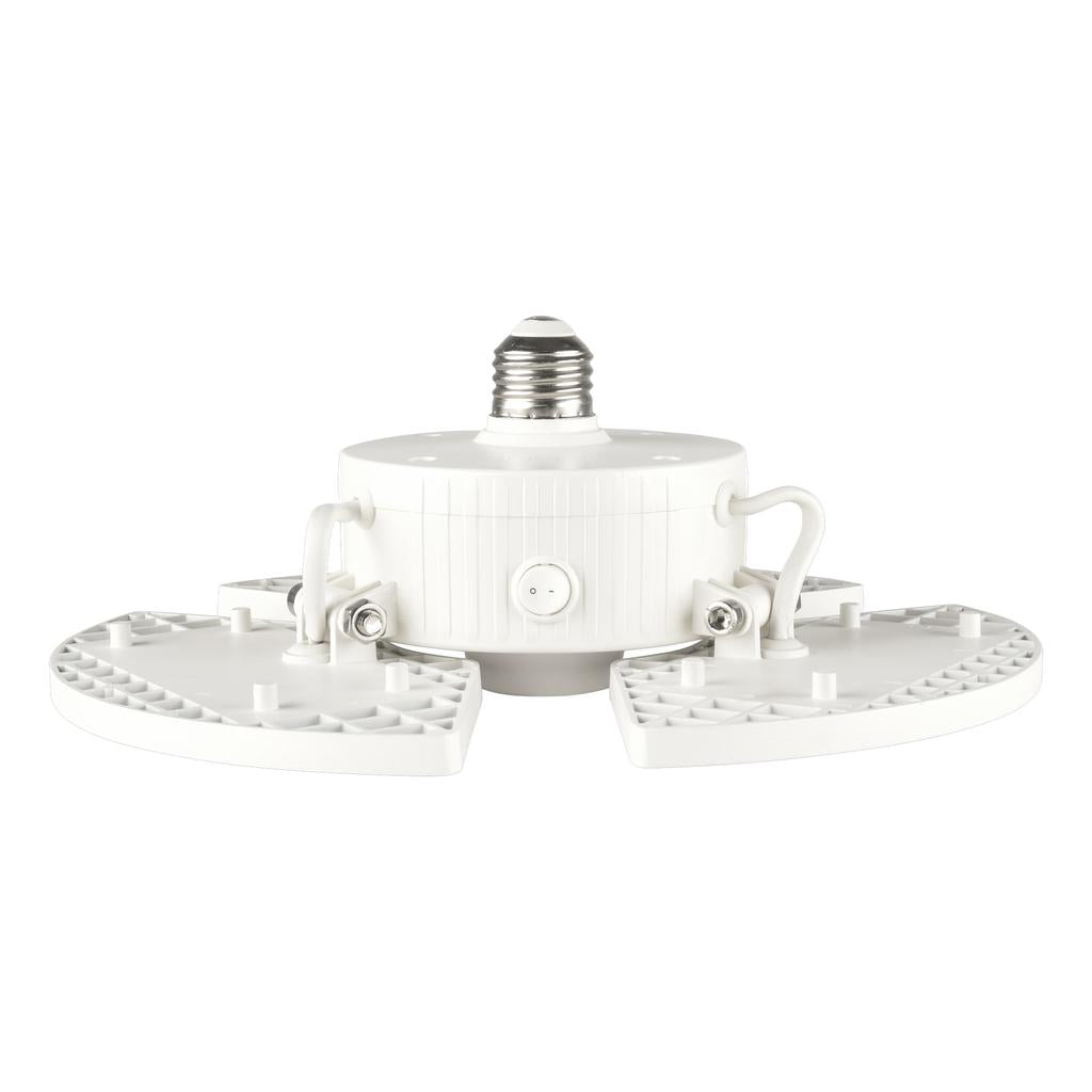 Green Watt White LED Garage Light with 3 Adjustable Heads-509783 ebuystt