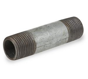 Galvanize Nipples, Durable, Industrial Pipe Fitting, Heavy Duty-1 INCH X 8 INCH-30916 MEGA