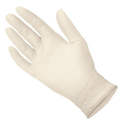 Medgluv Latex Powder-Free Glove (Color- White)- MG100