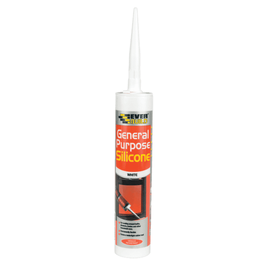 General Purpose Silicone- Black for sealing around baths, Showers, Basins and  other household uses- 23024 Mega