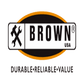 Brown Face Plate Ivory 2 x 4 PVC Cover, Designed for the Unused Outlet, To Neatly Cover Outlets. Indoor use to Provide A professional Look to Home, Office, Business Establishments Etc. Easy to Install for Electricians, Homeowners, DIYers. -BREL0036 MEGA