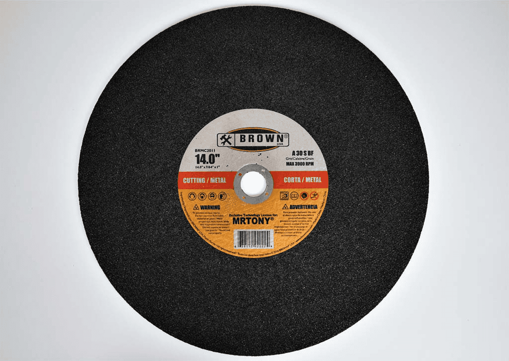 Brown 14 Inches Metal Cutting Disc 4 Inches x 2.8MM-BRMC2011 Mega