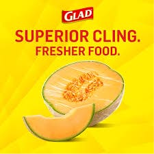 Glad Cling Wrap 400ft - 01258770257 Pie's Variety Store