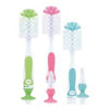 Nuby Bottle & Nipple Brush with Suction Base - 04852605523