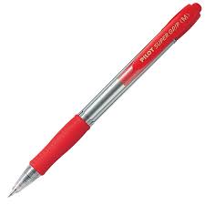Pilot Super Grip Fine — 0.7 mm Fine Tip, Smooth Gel/Ballpoint BLACK INK — Comfortable Anti‑Slip Grip - 4902505154645 Pie's Variety Store