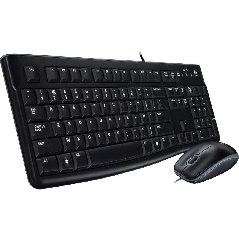 Logitech Corded Keyboard And Mouse - 920-002565 ebuystt