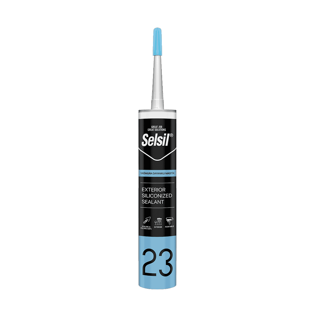 SELSIL 23 PRO EXTERIOR SILICO SEALANT 485G WHITE-404420 Mega