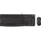 Logitech Corded Keyboard And Mouse - 920-002565 ebuystt