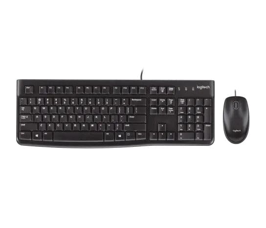 Logitech Corded Keyboard And Mouse - 920-002565 ebuystt