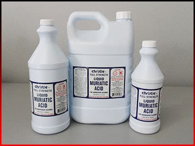 Muriatic Acid for Cleaning of Pools, Concrete Areas, Removing over Masonary Paint, etc - LMA001