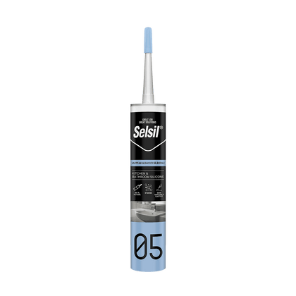 SELSIL 05 KITCHEN & BATHROOM SILICNE 280ML CLEAR-404416