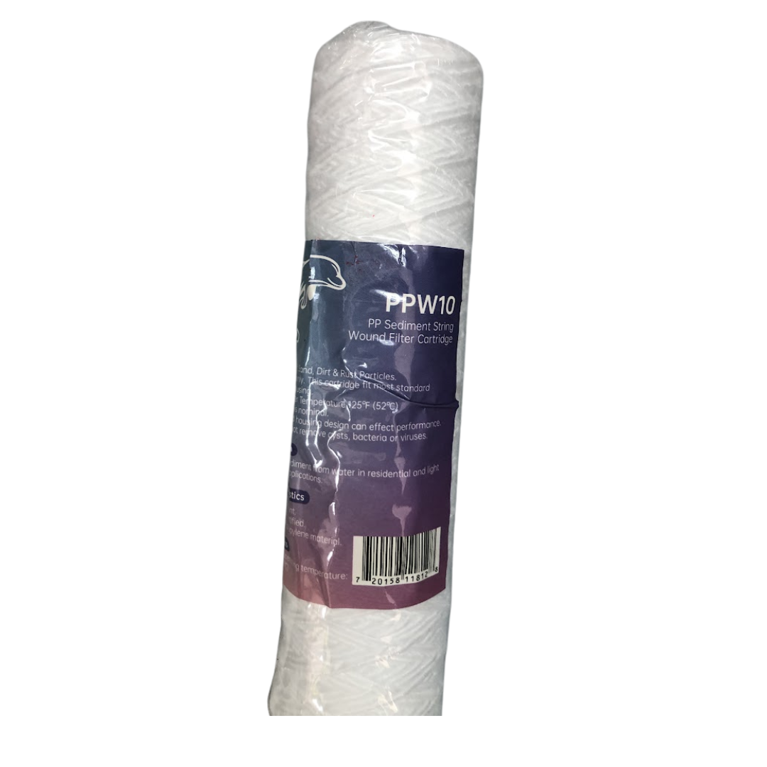 HEAVY DUTY WATER FILTER CARTRIDGE 10 inch x 2.5 inch 10 micron- CTO10-C MEGA