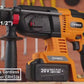 WORKSITE 2-Speed Hammer Drill, 1/2"(13mm), Brushless, Cordless, 20V Lithium-Ion Battery, Reversible Button, Optimized Shape & Rubber Hand Grip for easy Control, Automatic Spindle Lock, Built-in LED Work Light - CD320H