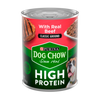 Purina Dog Chow High Protein Beef Classic Ground Canned Dog Food - 01780018349