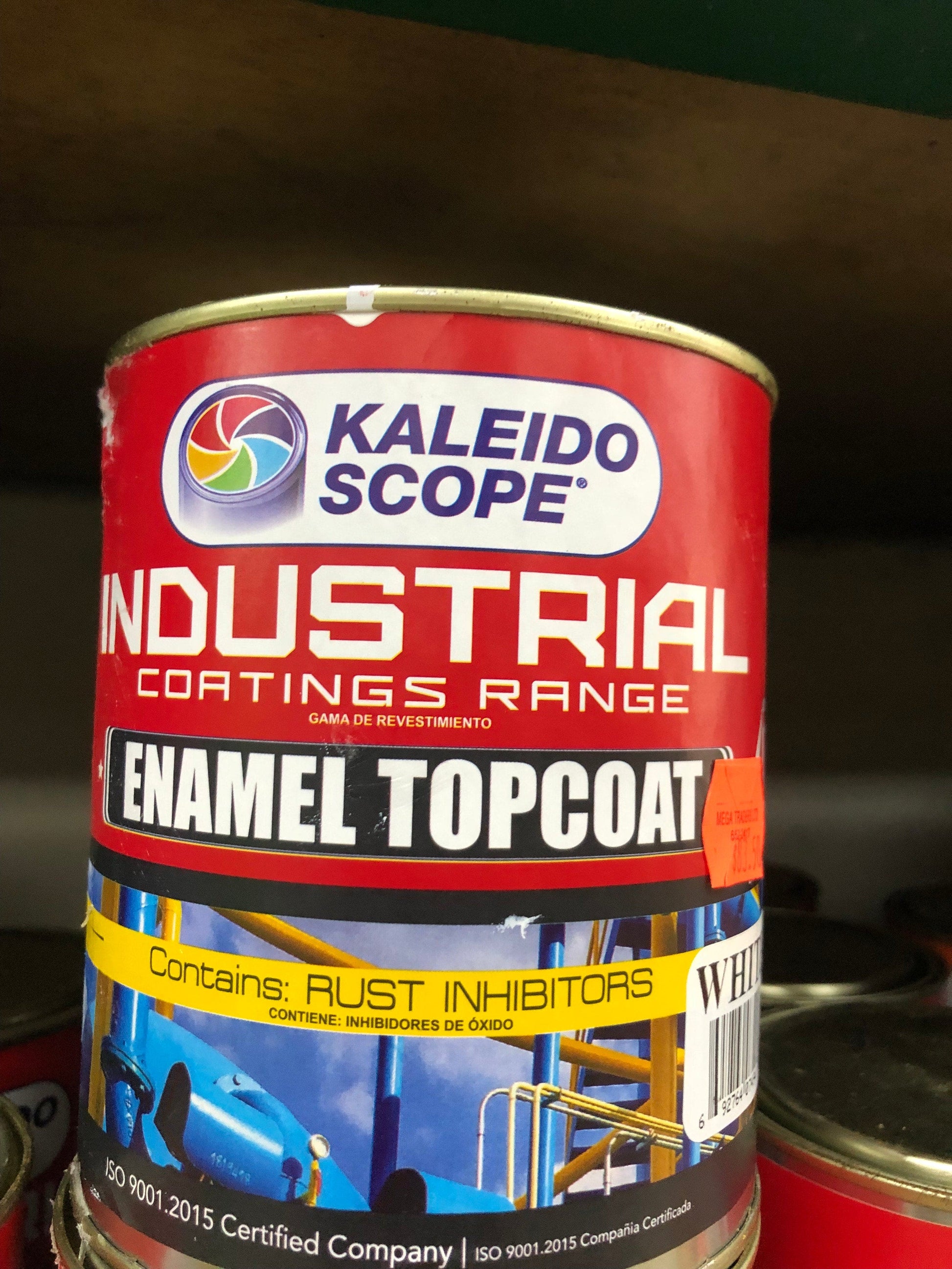 Kaleidoscope Industrial Coatings Range Enamel Top Coat MEGA