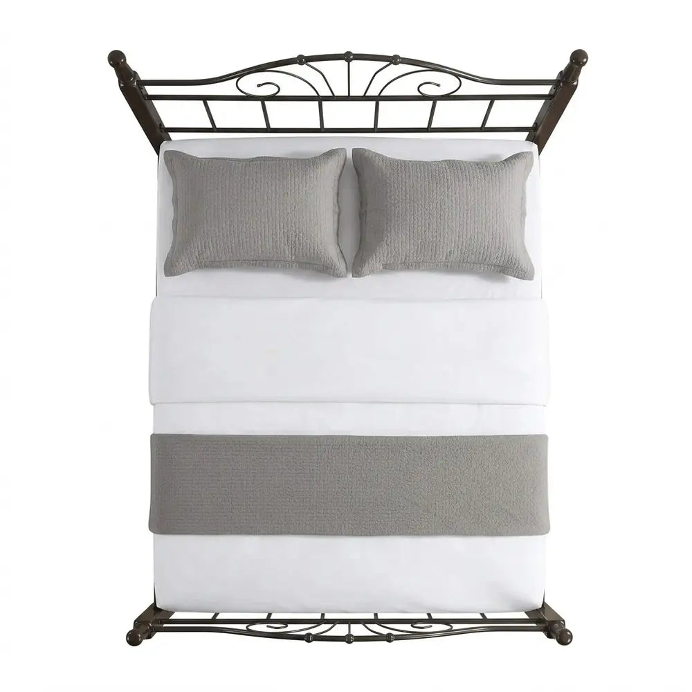 Tulip Metal Bedframe Double-HS-2103 ebuystt