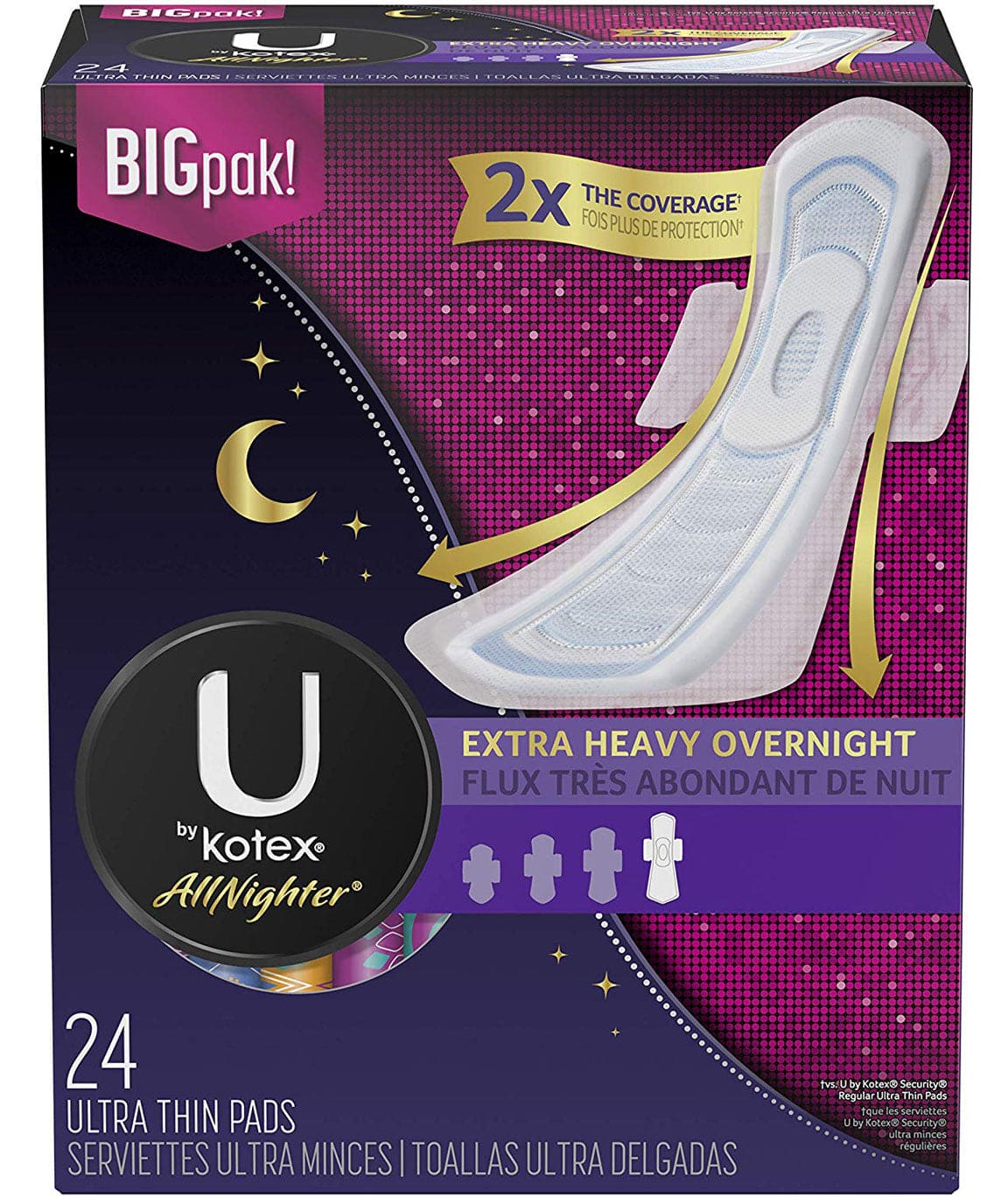 KOTEX LIGHTDAYS PANTY LINERS LONG INDIVIDUALLY WRAPPED - KPLLIW125 Pie's Variety Store