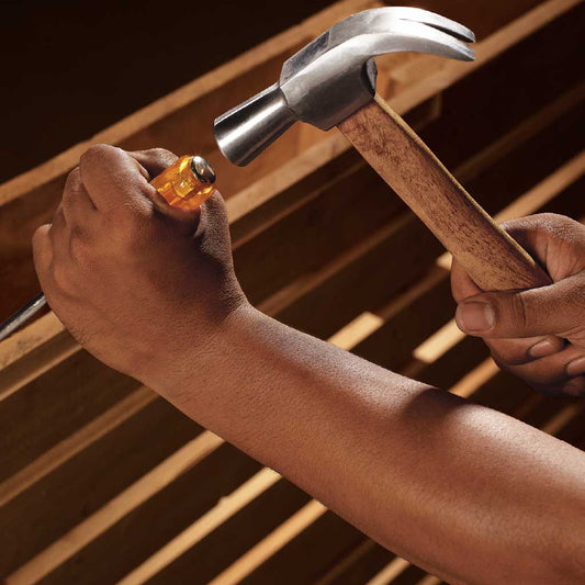 Ultra Tec Claw Hammer 16oz and 20oz Hammer  Basic Hand Tool for DIY and Woodworking with Natural Wood Anti-Vibration Handle and Drop-Forged Steel Head Mega