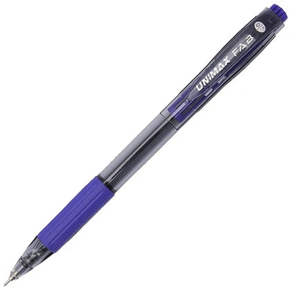 UNIMAX Fab GP Retractable Ball Point Pen 0.7mm -BLUE