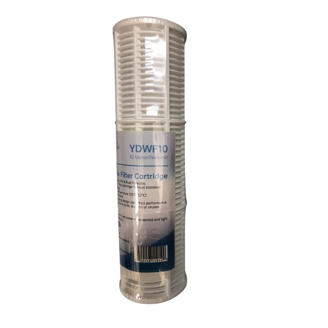 HEAVY DUTY WATER FILTER CARTRIDGE 10 inch x 2.5 inch 10 micron- CTO10-C MEGA