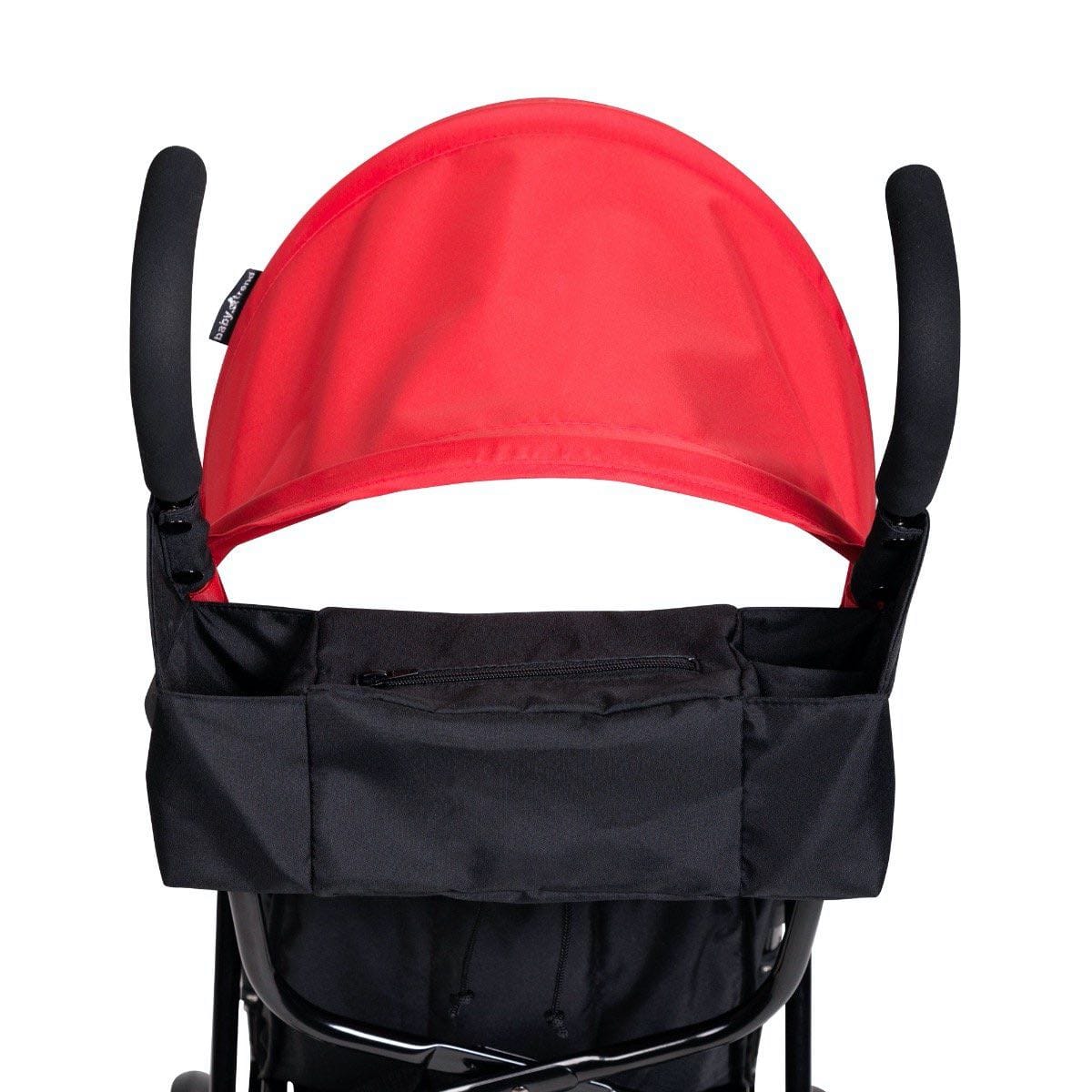Baby Trend Rocket Lightweight Stroller, Princeton, Black 50lbs Dual foot activated parking brake and a parent organizer with 2 cup holders Large canopy and basket; Baby trend rocket stroller will accommodate your growing child up to 50 pounds- 9001402036 Pie's Variety Store