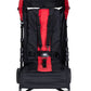 Baby Trend Rocket Lightweight Stroller, Princeton, Black 50lbs Dual foot activated parking brake and a parent organizer with 2 cup holders Large canopy and basket; Baby trend rocket stroller will accommodate your growing child up to 50 pounds- 9001402036 Pie's Variety Store