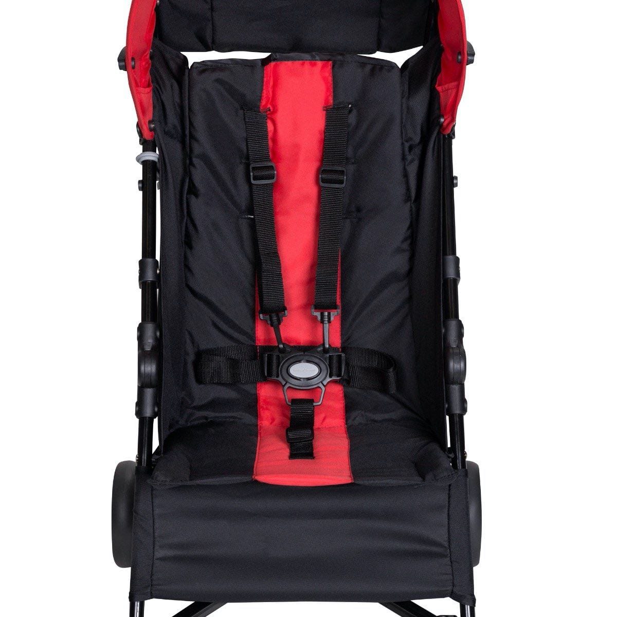 Baby Trend Rocket Lightweight Stroller, Princeton, Black 50lbs Dual foot activated parking brake and a parent organizer with 2 cup holders Large canopy and basket; Baby trend rocket stroller will accommodate your growing child up to 50 pounds- 9001402036 Pie's Variety Store