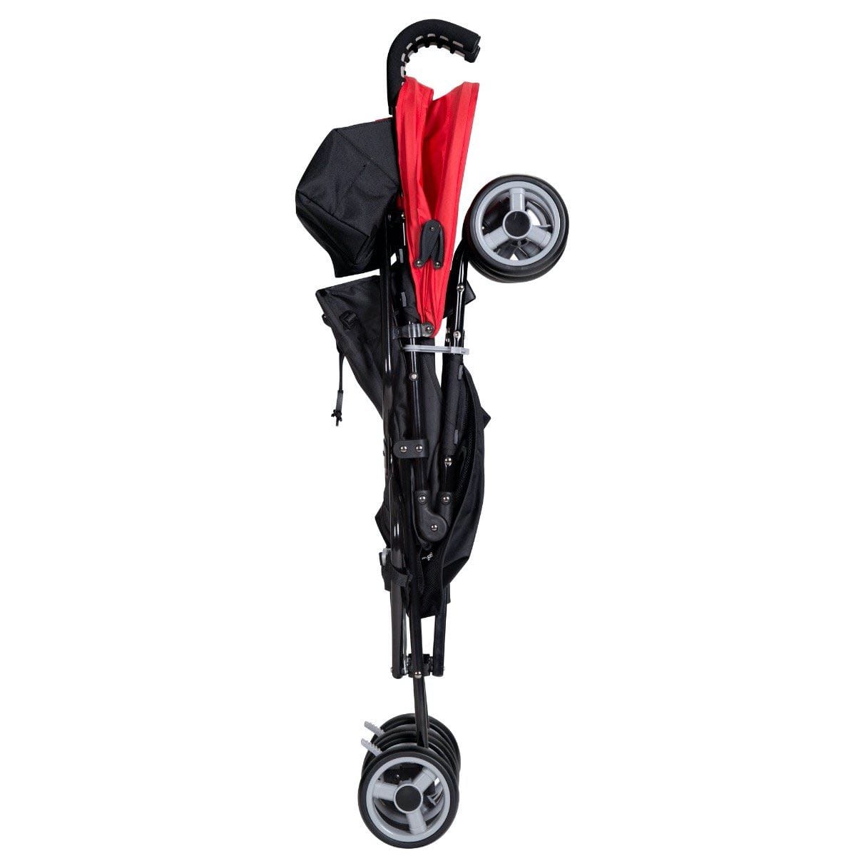 Baby Trend Rocket Lightweight Stroller, Princeton, Black 50lbs Dual foot activated parking brake and a parent organizer with 2 cup holders Large canopy and basket; Baby trend rocket stroller will accommodate your growing child up to 50 pounds- 9001402036 Pie's Variety Store