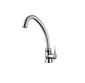 Beautifully Crafted, Polished, Chrome Goose Neck Kitchen Sink Tap - HUAY1027