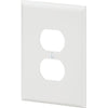 White, Duplex, Wall Plate, Plastic Receptacle - 270W