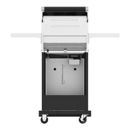 Nexgrill 2-Burner Gas Grill with foldable side shelves is the small space grill that expands your grilling horizons.Enjoy delicious barbecues and good times with this durable Nexgrill deluxe 2-burner black stainless steel gas grill-396873