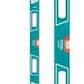Total Plastic Spirit Level with Rubber Reinforced Ends, Horizontal, Vertical and Diagonal vials.  Suitable for Heavy Duty Professional Maintenance Kit, General Purpose Household and Office Tools and DIY Tools MEGA