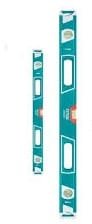 Total Plastic Spirit Level with Rubber Reinforced Ends, Horizontal, Vertical and Diagonal vials.  Suitable for Heavy Duty Professional Maintenance Kit, General Purpose Household and Office Tools and DIY Tools MEGA