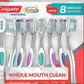 Colgate Teeth Whitening Toothbrush, 8 units Cleaning bristles and polishing cups that help remove more plaque and stains- 358036 dayana sifontes