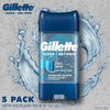 Gillette Clear Gel Deodorant 5 Units / 3.8 oz Gillette deodorant for men has one singular-focused goal, and that is to deliver the best a man can get, one swipe at a time-419338