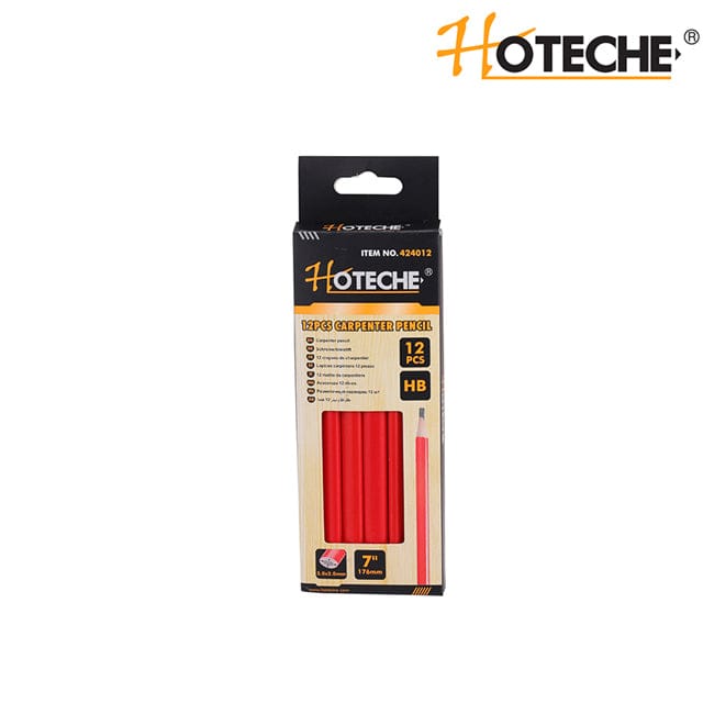 Hoteche Carpenter Pencil Ideal for Carpentry, Masonry, and Artistry - 424012 MEGA