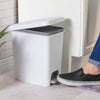 Sterilite Step Bin 2.7 Gallon White - 07314910618