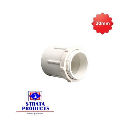 STRATA ELECTRICAL MALE ADAPTOR CONDUIT: PREFERRED CHOICE BY ELECTRICIANS - AIJ3401 MEGA