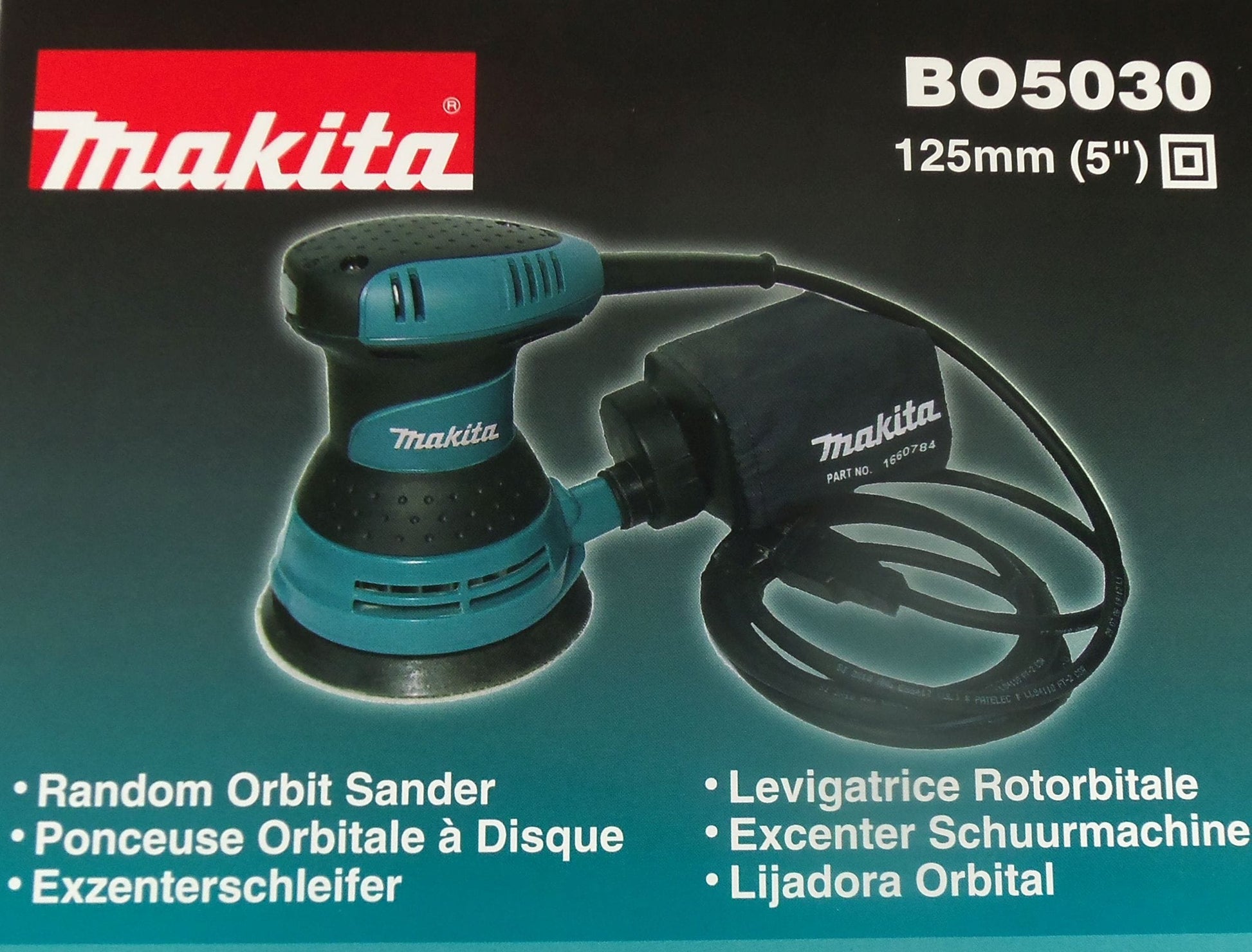Makita BO5030 5" Random Orbit Sander #12143 SWMEGA